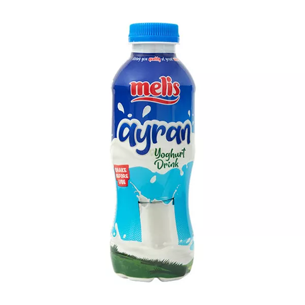 Melis Ayran Yoghurt Drink is a refreshing and healthy yogurt-based beverage. Perfect for any time of day. Available at halalo.co.uk and Halalo.