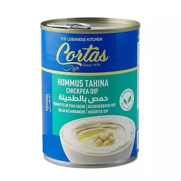Cortas Hummus Tahina Chickpea Dip 850g | halalo.co.uk