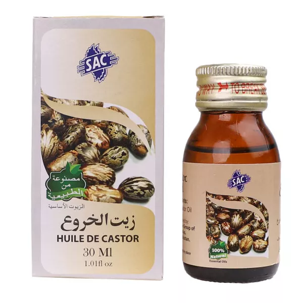 SAC Castor Oil 30ml | halalo.co.uk