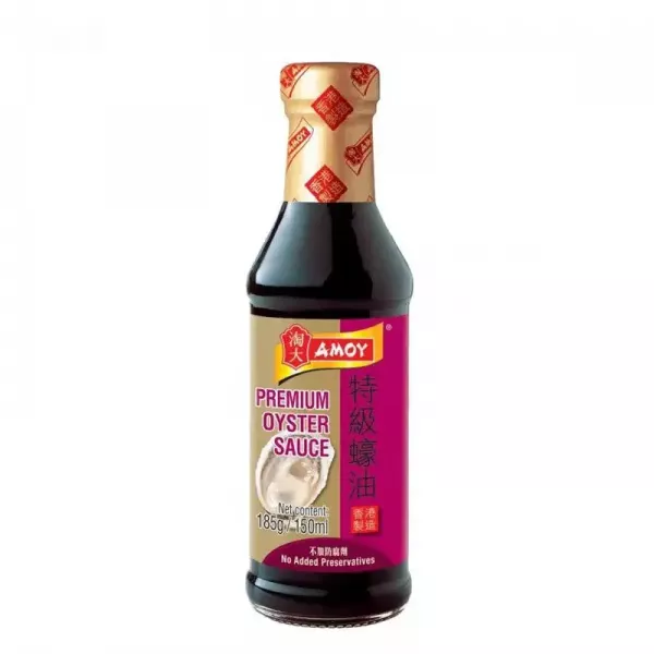 Amoy Premium Oyster Sauce 185g | halalo.co.uk