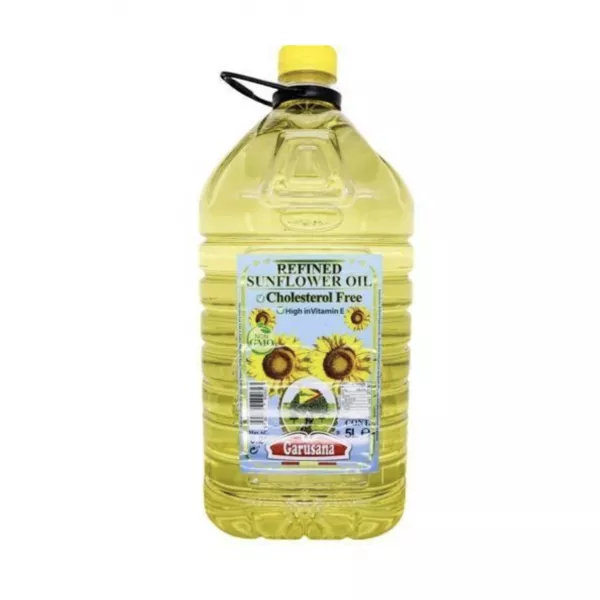 Garusana Refined Sunflower Oil 5L | halalo.co.uk