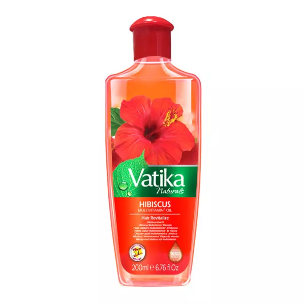 Dabur Vatika Hair Oil Hibiscus 200ml | halalo.co.uk