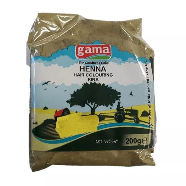 Gama Henna Hair Colouring 500g| halalo.co.uk