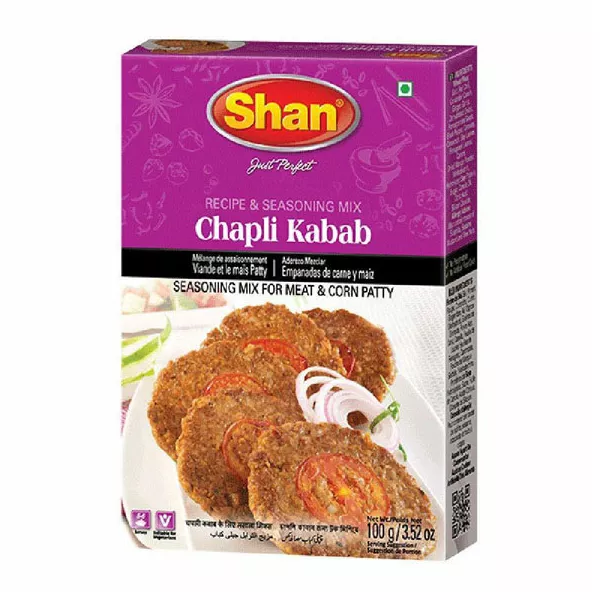 Shan Chapli Kabab Seasoning Mix 100g | halalo.co.uk