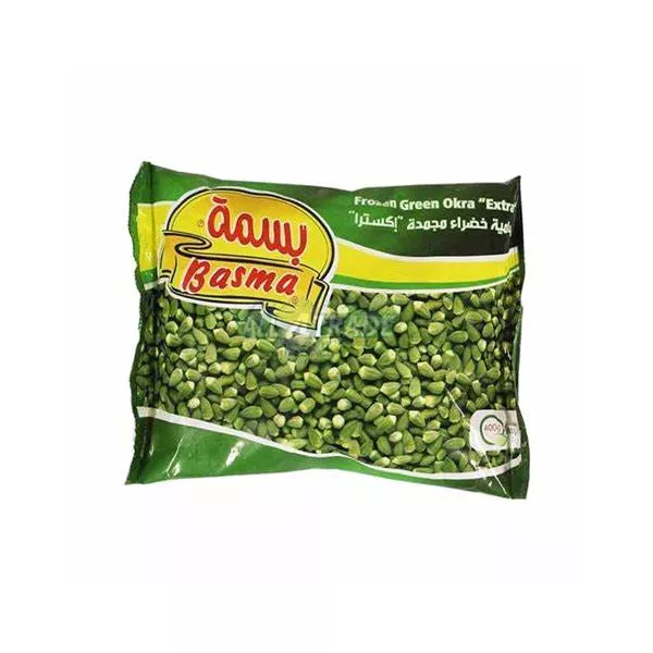 Basma Frozen Green Okra Extra provides a premium option for your culinary needs. Our extra-quality frozen green okra is perfect for quick cooking and adds a nutritious, Available at halalo.co.uk and Halalo.