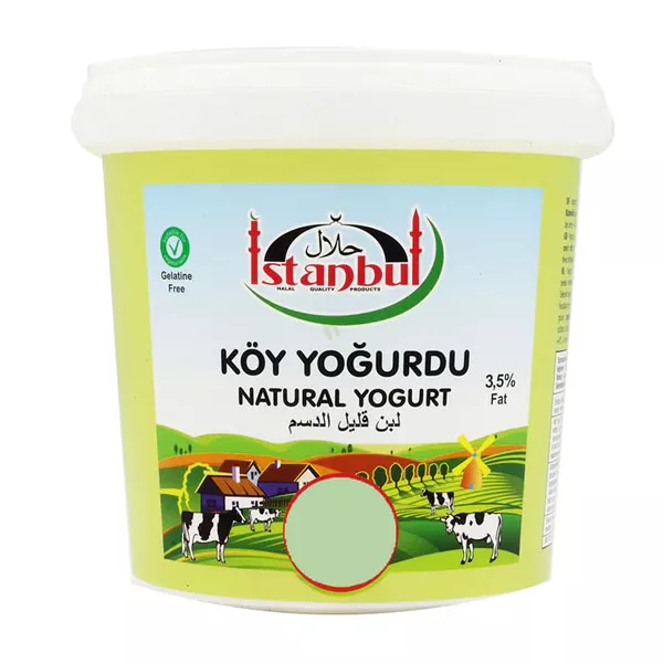Istanbul Natural Akkaymak Yoghurt 1kg | halalo.co.uk