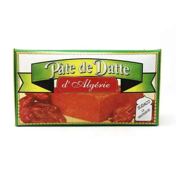 Pate De Dattes Al Gezie 1kg. All-natural date paste, perfect as a sweetener or spread. Available at halalo.co.uk and Halalo.