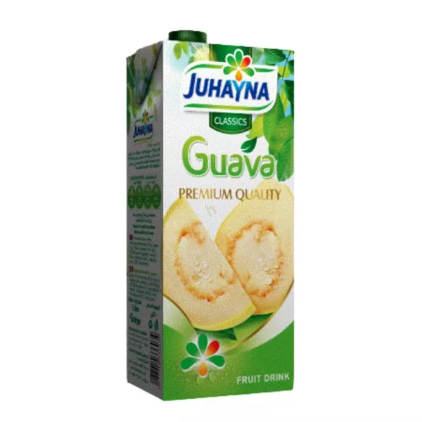 Juhayna Classic Guava Juice is a delicious and refreshing juice made with 100% real guava nectar. It is a natural source of vitamin C and is free of artificial flavors, colors, and preservatives. Available at halalo.co.uk and Halalo.