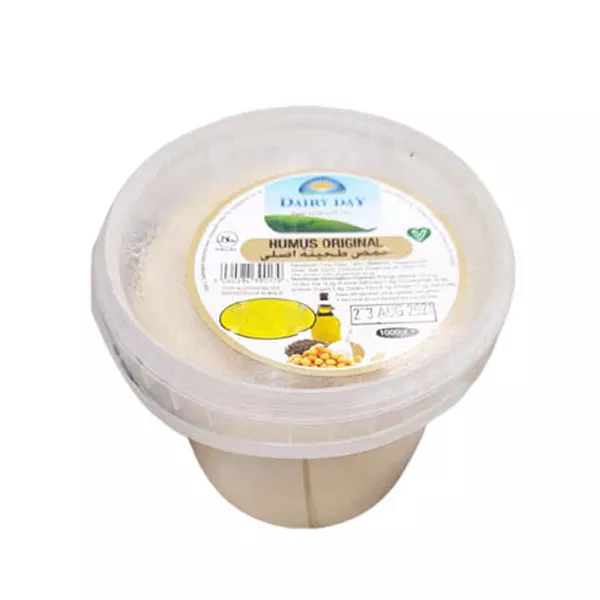 Dairy Day Hummus Original 1kg | halalo.co.uk