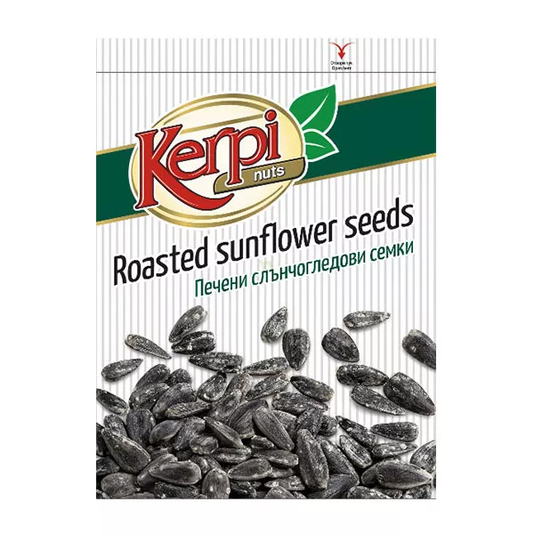 Kerpi Salted Black Sunflower Seeds 100g | halalo.co.uk