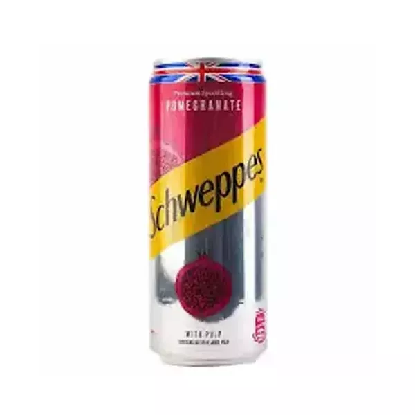 Schweppes Pomegranate Halal Soft Drink UK