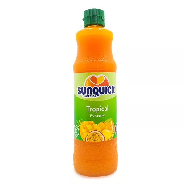 Sunquick Tropical Fruit Squash 700ml | halalo.co.uk