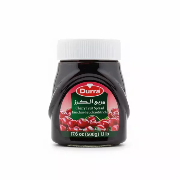 Durra Cherry Fruit Spread jar front view