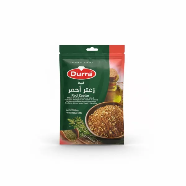 Durra Red Zaatar spice mix packet front