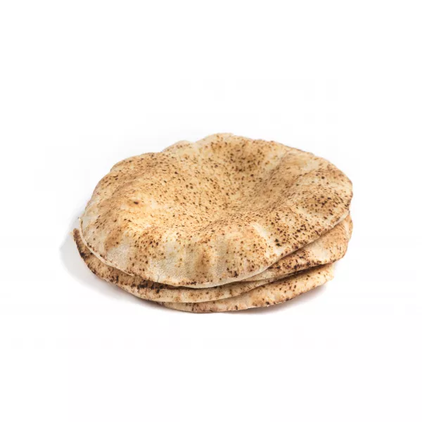 Dina Wholemeal Small Lebanese Bread soft wholemeal Lebanese flatbread available on Halalo.