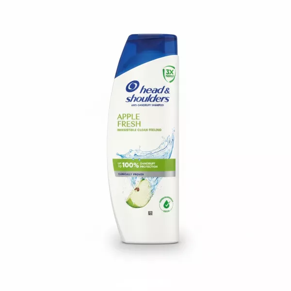 Head & Shoulders Apple Fresh Anti-Dandruff Shampoo bottle front