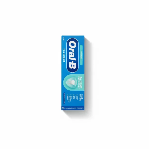 Oral-B Pro-Expert Fresh Burst Toothpaste in blue packaging