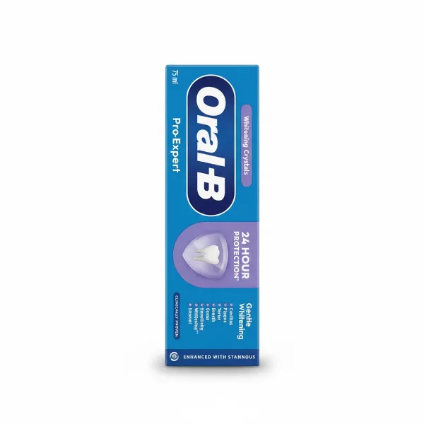 Oral-B Pro-Expert Gentle Whitening Toothpaste box front view