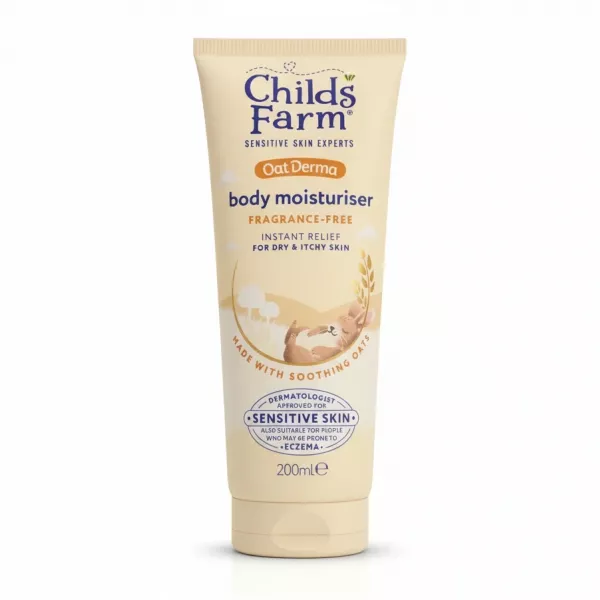 Childs Farm Oat Derma Body Moisturiser 200ml front view