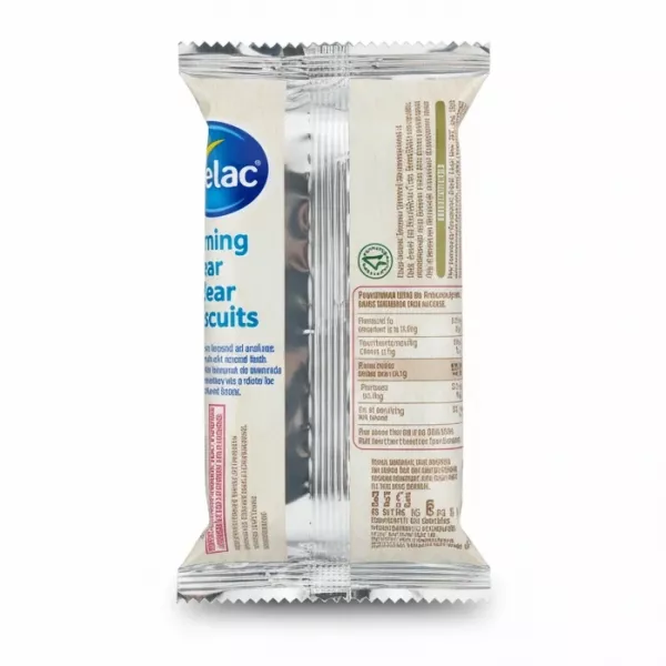 Cerelac Morning Bear Biscuits pack back with ingredients and nutrition