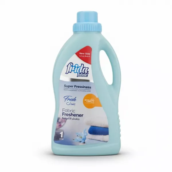 Bottle of Frida Fabric Freshener Fresh scent front view