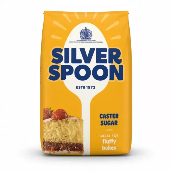 Silver Spoon Caster Sugar 2kg pack front