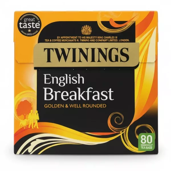 Twinings English Breakfast Tea box front