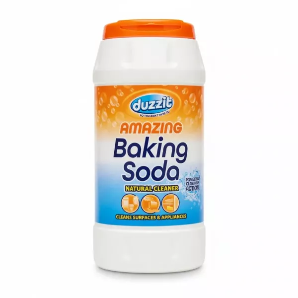 Duzzit Amazing Baking Soda natural cleaner container front view