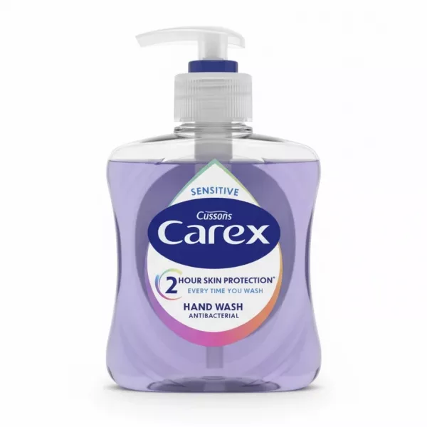 Cussons Carex Sensitive Antibacterial Hand Wash front view
