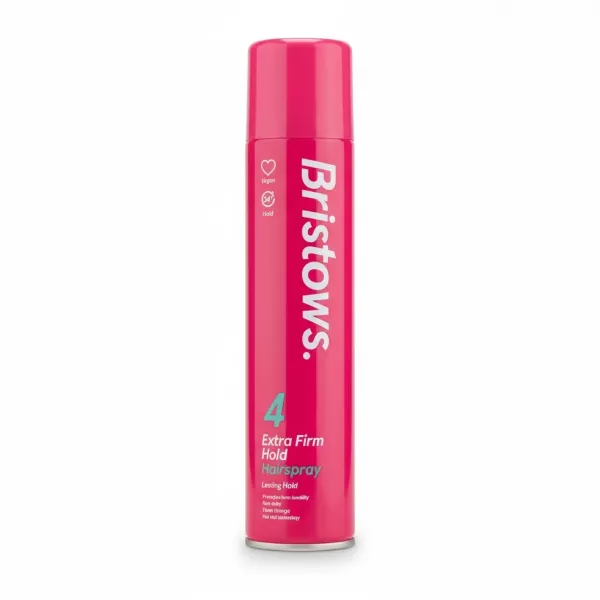 Bristows Extra Firm Hold Hairspray 300ml can front view