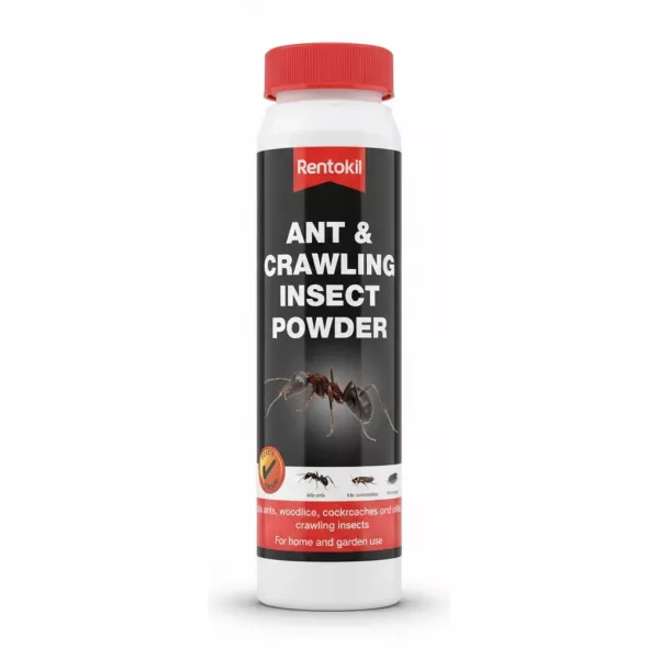 Rentokil ant and crawling insect powder bottle front