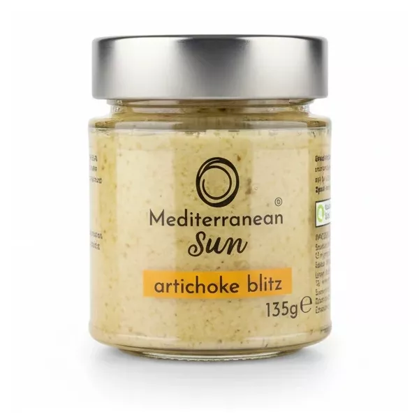 Jar of Mediterranean Sun Artichoke Blitz spread