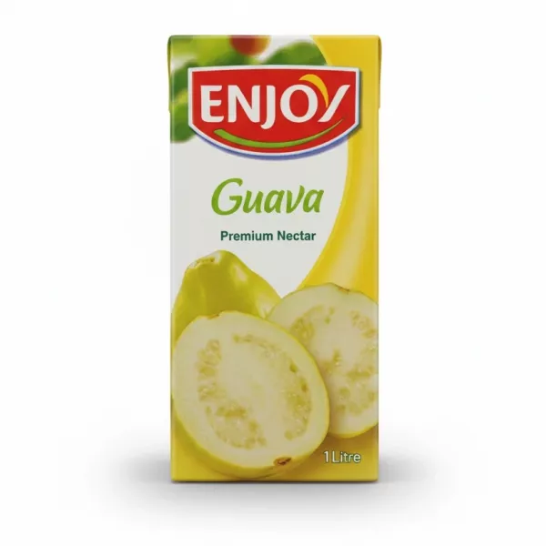 Enjoy Guava Premium Nectar carton with guava fruit images