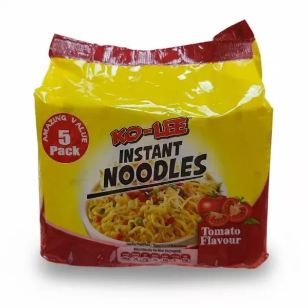 Ko-Lee Instant Noodles Tomato Flavour 5 pack front