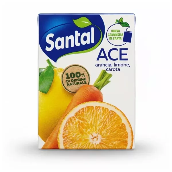 Santal ACE Orange Lemon Carrot Juice carton front