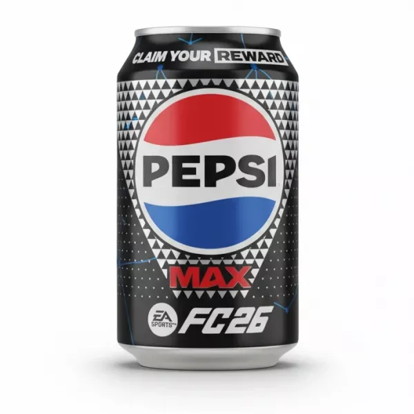 Pepsi Max cola soft drink can front view