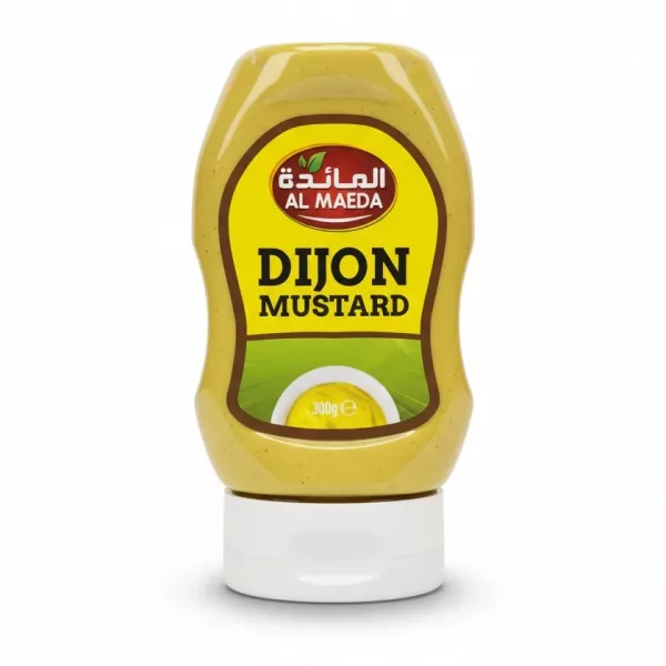 Al Maeda Dijon Mustard bottle front view