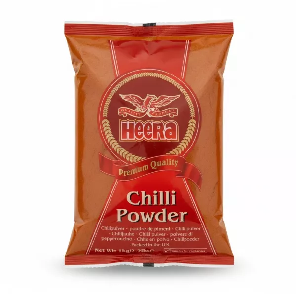 Heera Chilli Powder 1kg packet front side
