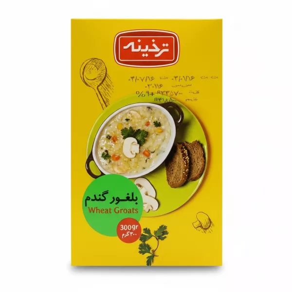 Tarkhineh Wheat Groats 300g front packaging