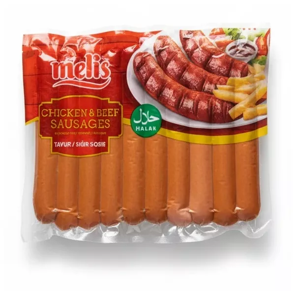 Melis pack of chicken and beef sausages