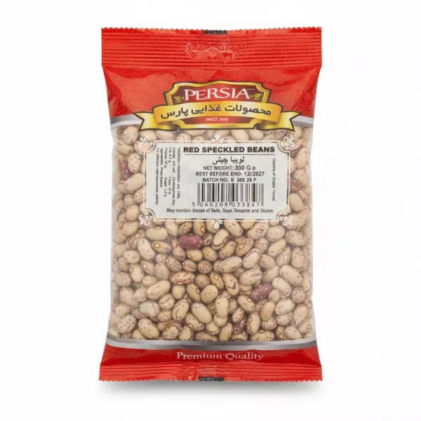 Persia Red Speckled Beans pack front view