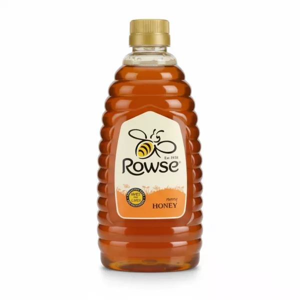 Rowse Runny Honey plastic bottle front view