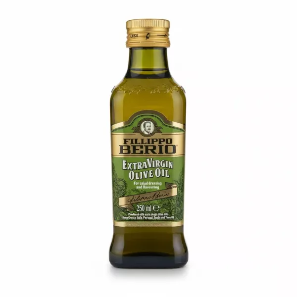 Filippo Berio Extra Virgin Olive Oil front label 250ml bottle