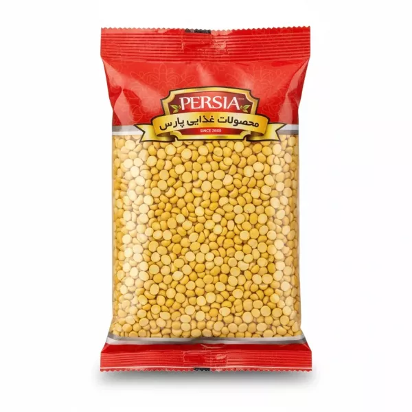 Pack of Persia Food Chana Dal yellow split chickpeas in 350g packaging