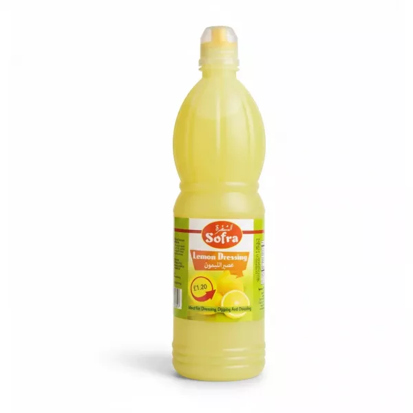 Sofra Lemon Dressing bottle front view