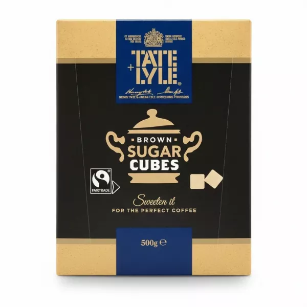 Tate & Lyle Brown Sugar Cubes box front