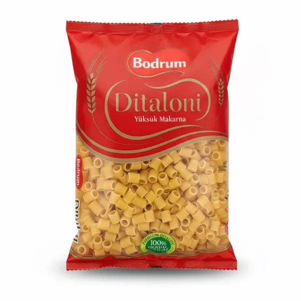 Bodrum Ditaloni pasta 500g front packet view