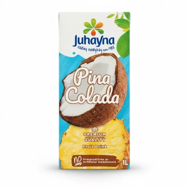 Juhayna Pina Colada fruit drink front carton