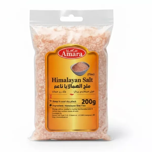 Amara Fine Himalayan Salt 200g pack