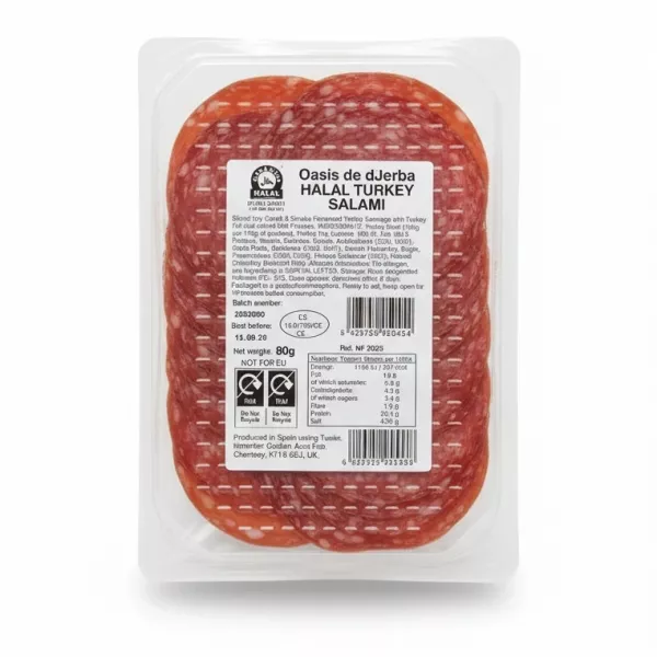 Back view showing ingredients and nutritional information